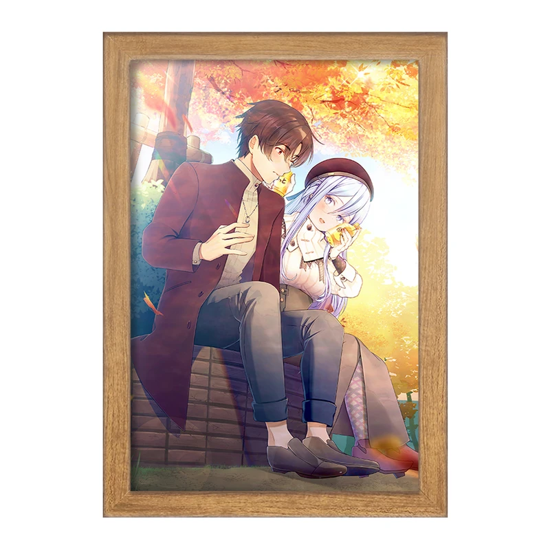 تابلو خندالو مدل میلیزه و شین انیمه 86 کد 33801