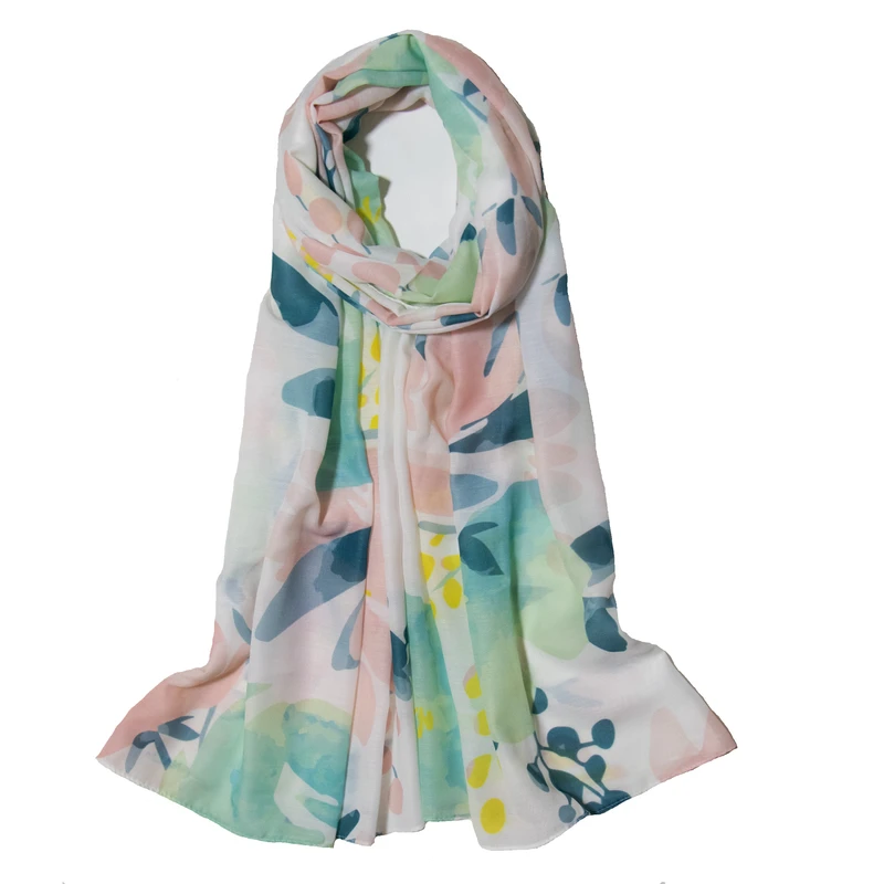 شال زنانه مدل تابستانه برگ کد ana-1493