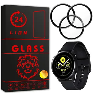  محافظ صفحه نمایش لاین مدل RT007 مناسب برای ساعت هوشمند سامسونگ Galaxy Watch Active 40mm بسته سه عددی