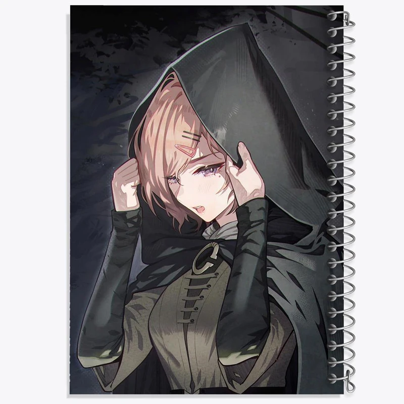 دفتر مشق 50 برگ خندالو مدل هیگوچی انیمه مادوکا مجیکا Madoka Magica کد 18372