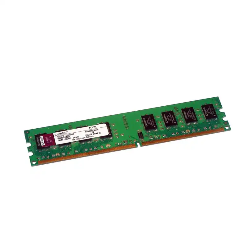 رم کامپیوتر DDR2 دو کاناله 800 مگاهرتز CL6 کینگستون مدل KVR800D2S6/2G ظرفیت 2 گیگابایت