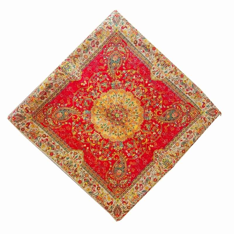 رومیزی ترمه طرح افشار