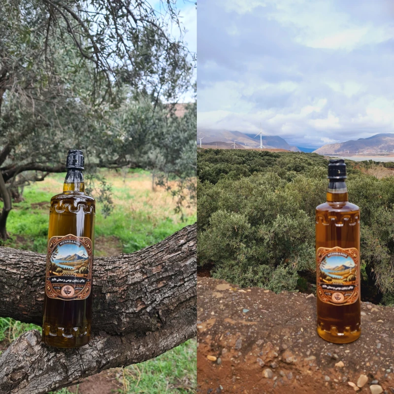 عکس شماره 5 : روغن زیتون فرابکر مهربانو-950 گرم