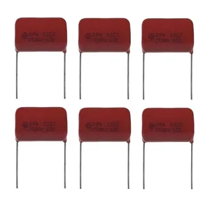 خازن 5.3 نانو فاراد مدل 2500V بسته 6 عددی 