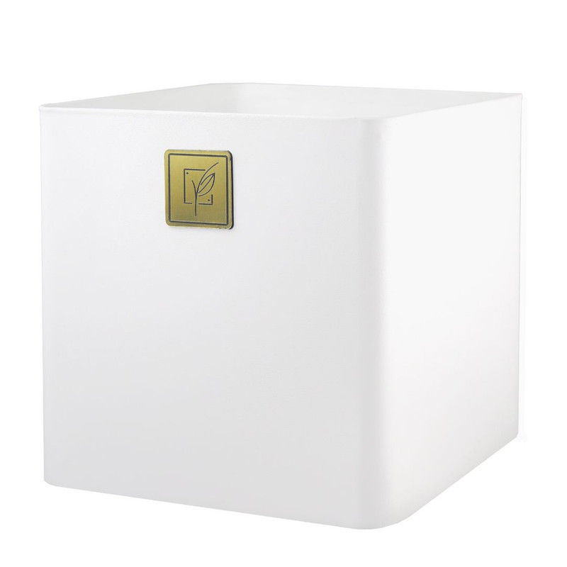 گلدان مدل مکعب فلزی گل آذین کد 117