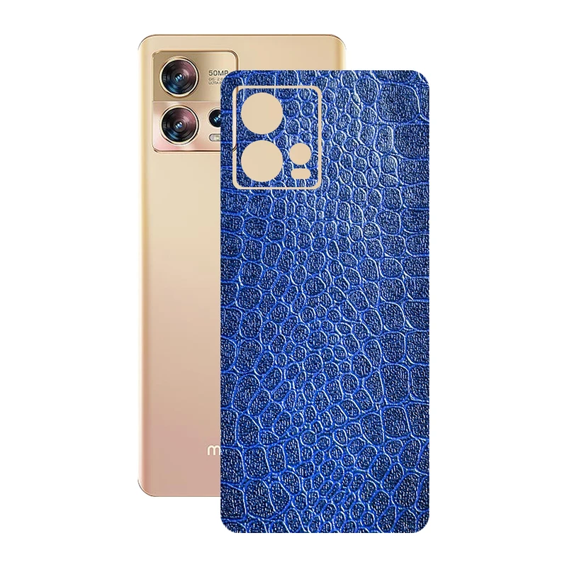 برچسب پوششی ریمکس مدل Leth طرح پوست ماری مناسب برای گوشی موبایل موتورولا Edge 30 Fusion