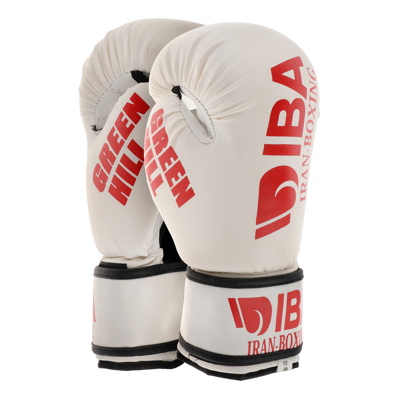 دستکش بوکس گرین هیل مدل aiba pro 2000 به همراه کلاه و میت رزمی بسته 4 عددی