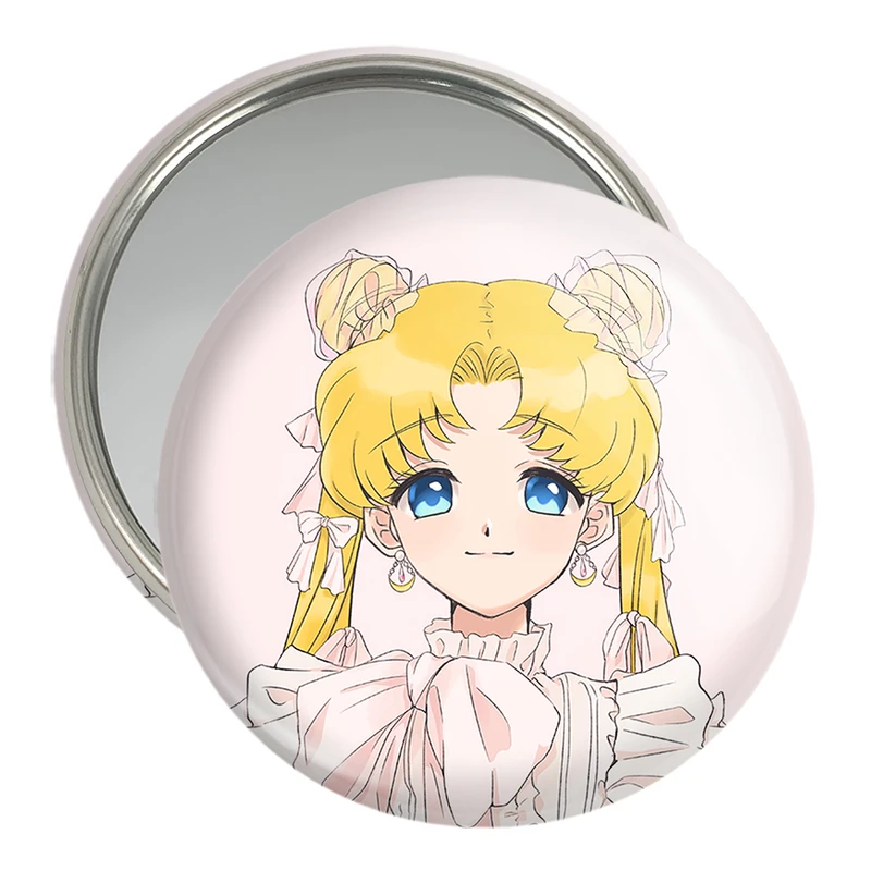 آینه جیبی خندالو مدل اوساگی تسوکینو انیمه سیلور مون Sailor Moon  کد 17452