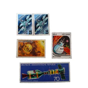 تمبر یادگاری مدل فضایی کد bc-2360 مجموعه 5 عددی