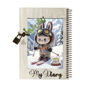 دفتر خاطرات 60 برگ طرح لبوبو مدل labubu 007