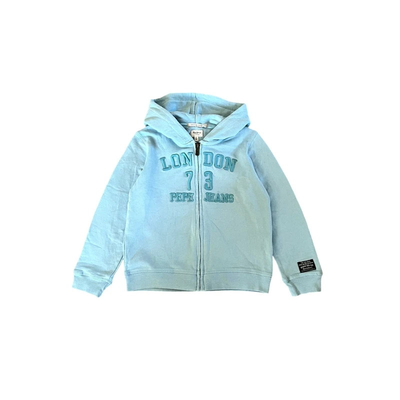 سویشرت دخترانه پپه جینز مدل کلاه دار