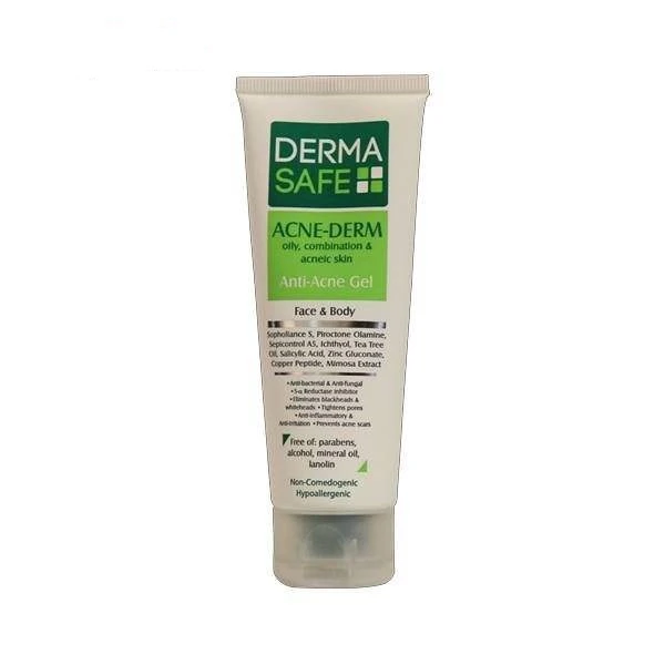 ژل ضد جوش درماسیف مدل ACNE-DERM حجم 75 میلی لیتر