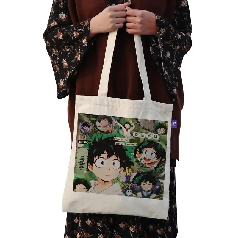 ساک خرید ترمه طراحان ایده مدل مای هیرو آکادمی کد strm0450 - L