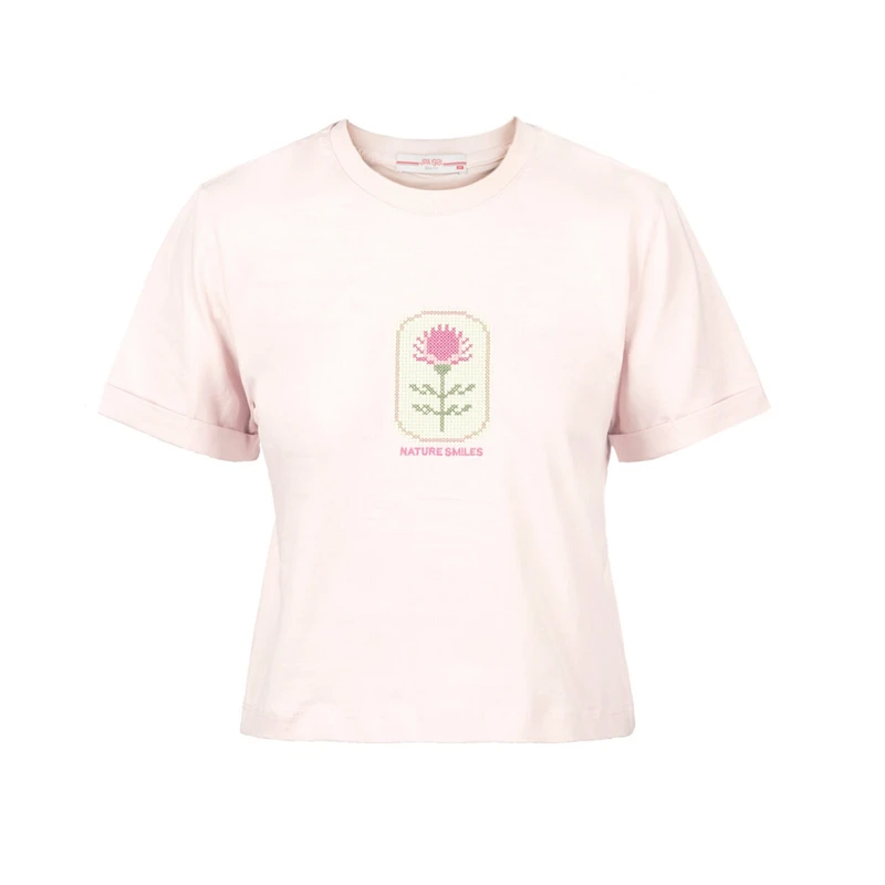 تی شرت آستین کوتاه زنانه مدل SB-SS-3355