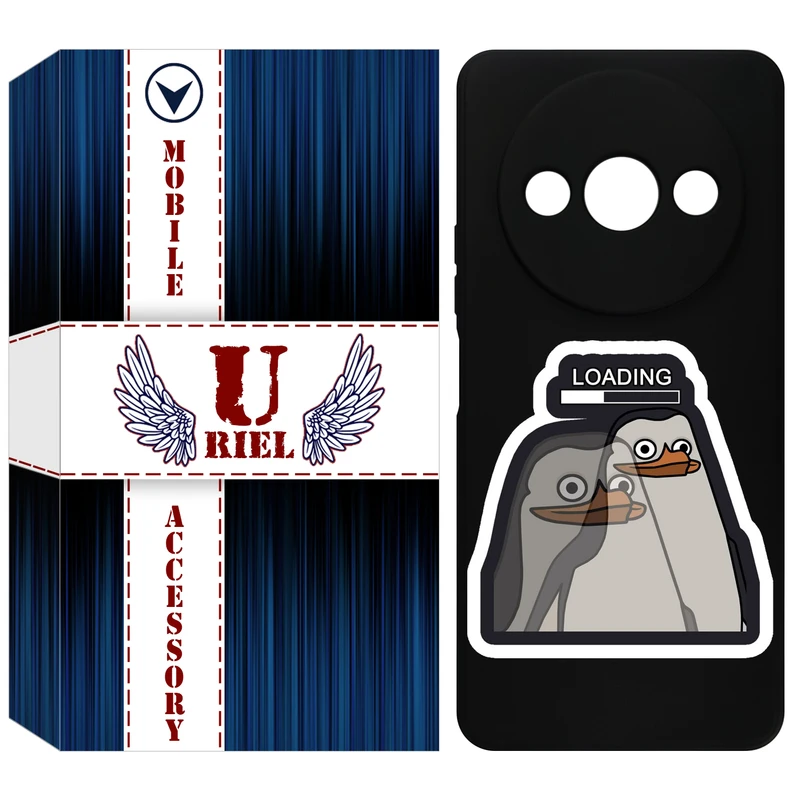 کاور یوریل مدل KSH کد 84 طرح Loading مناسب برای گوشی موبایل شیائومی Redmi A3 / A3x