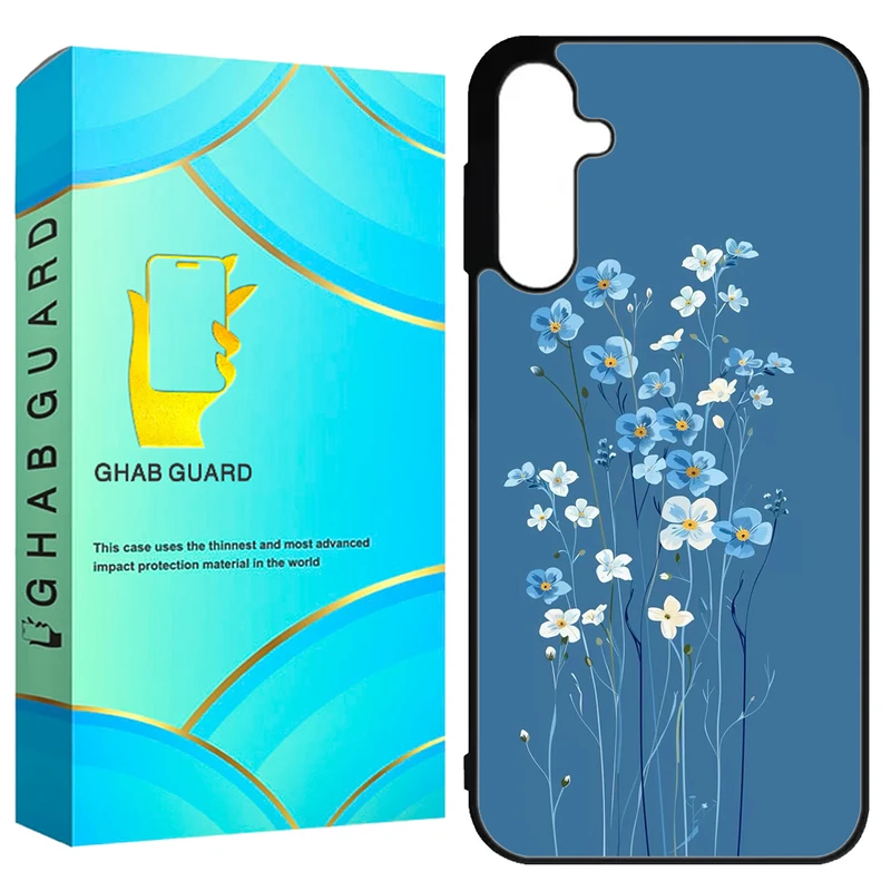 کاور قاب گارد طرح گل مدل GCHPA55 مناسب برای گوشی موبایل سامسونگ Galaxy A55 5G