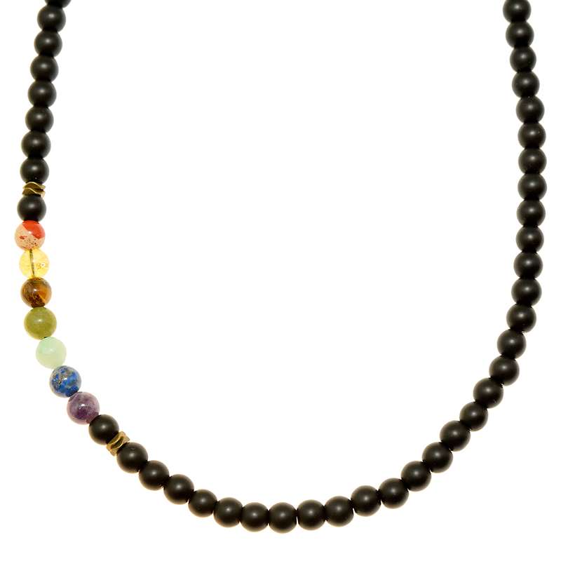 گردنبند دلنار گالری مدل هفت چاکرا