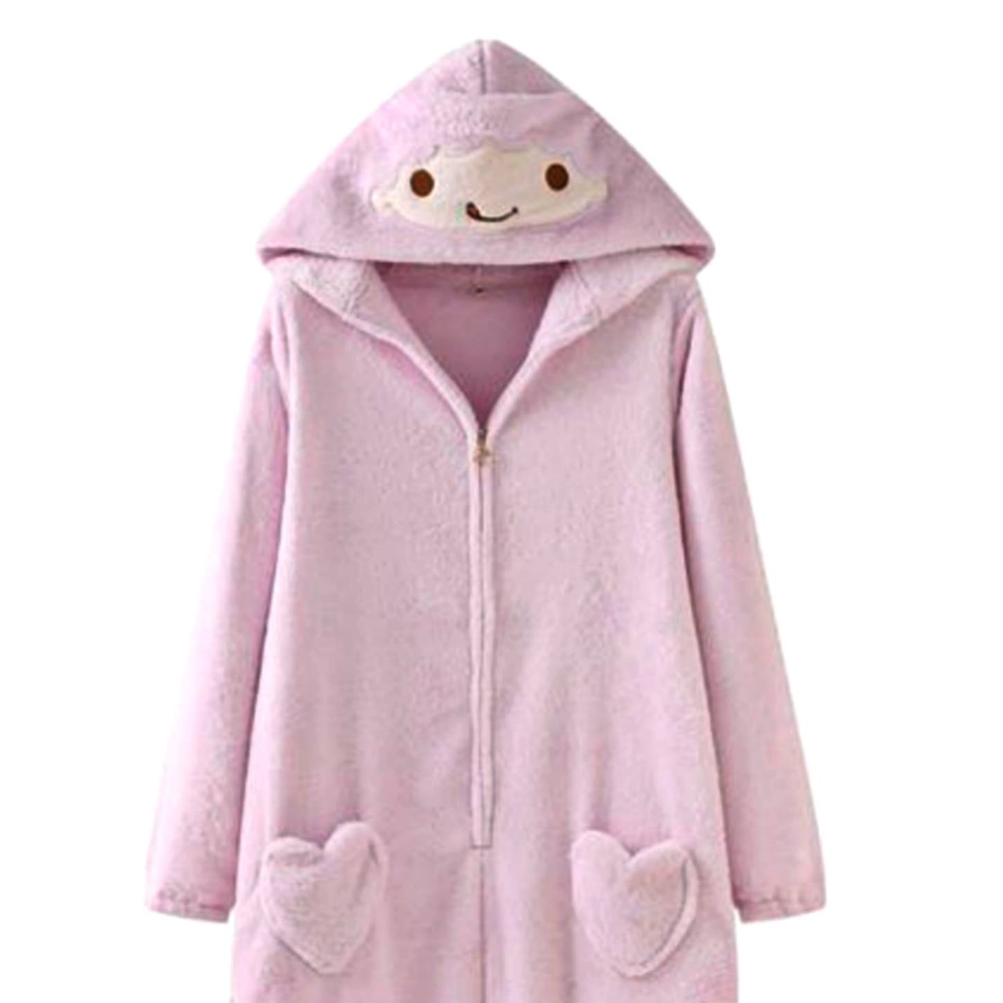 سرهمی زنانه مدل پشمی انیمه کره ای