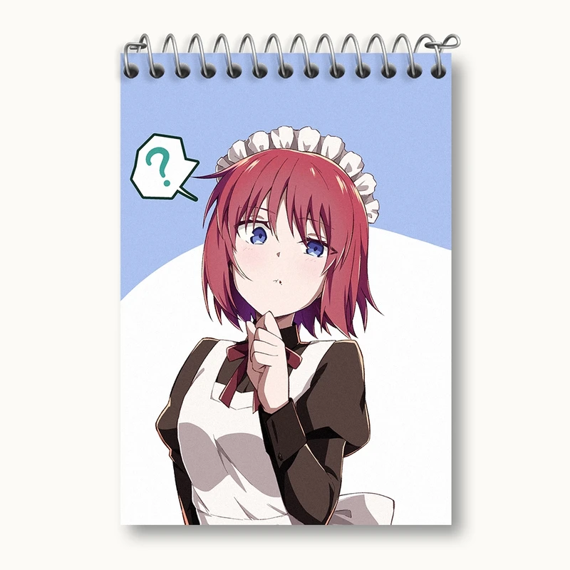 دفتر یادداشت 50 برگ خندالو مدل بازی تسوکی هیمه‌ (Tsukihime) کد 34552