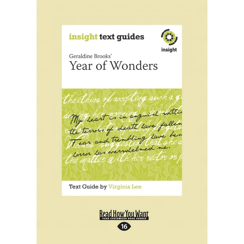 کتاب Year of Wonder اثر Geraldine Brooks انتشارات ReadHowYouWant
