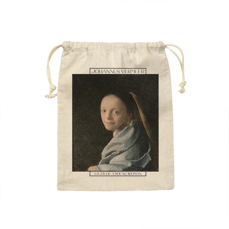 کیسه نان و سبزی ترمه طراحان ایده مدل یک زن جوان از ورمر کد art0576 - S