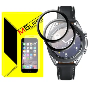 محافظ صفحه نمایش نانو ام‌گلس مدل Pmma-MG مناسب برای ساعت هوشمند سامسونگ Galaxy Watch 3 41mm بسته دو عددی