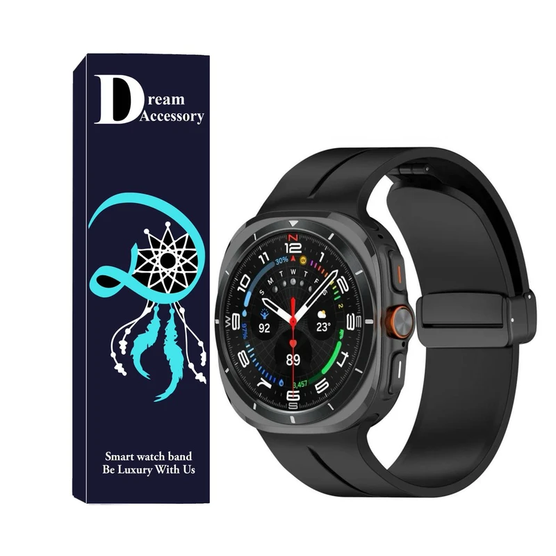 بند دریم مدل SilMagnet مناسب برای ساعت هوشمند سامسونگ  Galaxy Watch 7 Ultra 47mm