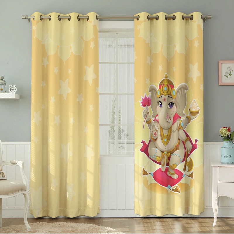 پرده نیروانا طرح مدرن  مدل هازان کد 4760 سایز 140×280 سانتی متر