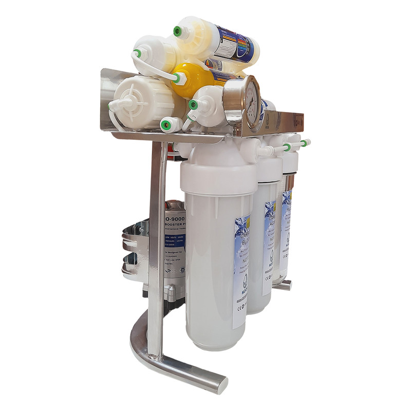 دستگاه تصفیه کننده آب رسا نور بابایی مدل X chrome m800 به همراه فیلتر بسته 4 عددی