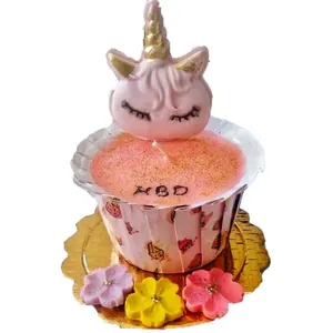 شمع تولد مدل یونیکورن کد 22