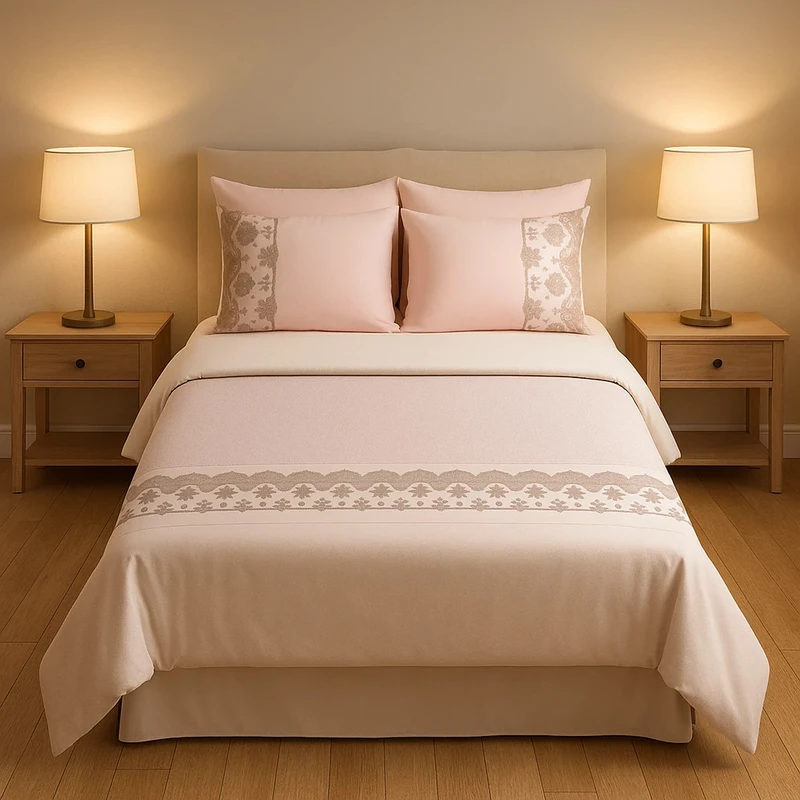 سرویس روتختی 2 نفر 6 تکه دانتلا ویتا مدل MIRA PURDA