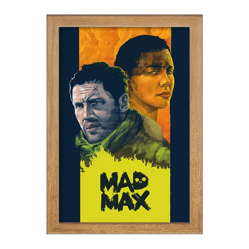 تابلو خندالو مدل مکس دیوانه (Mad Max) کد F114