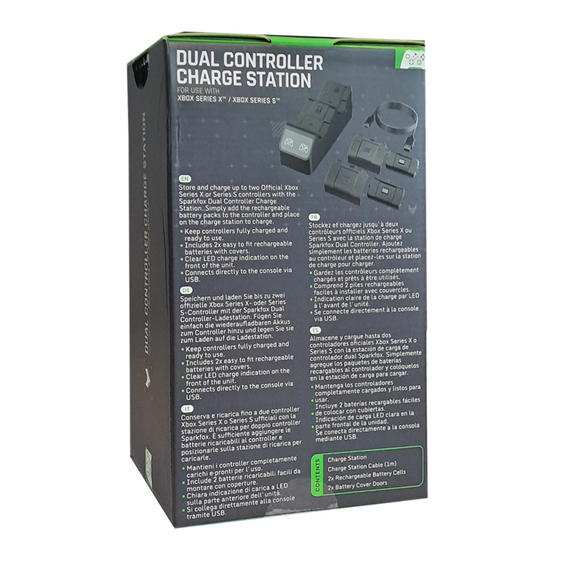 پایه شارژر دسته بازی اسپارک فاکس مدل 01-SparkFox W20X513 مناسب XBOX S/X
