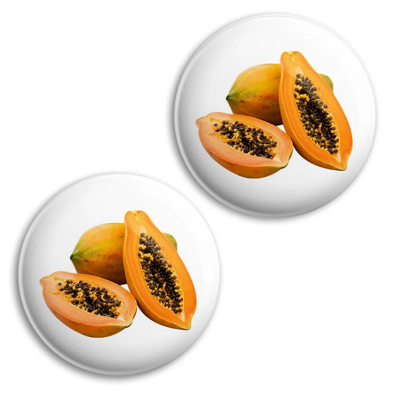 مگنت پرمانه طرح میوه و سبزیجات کد pmag2.33888 مجموعه 2 عددی