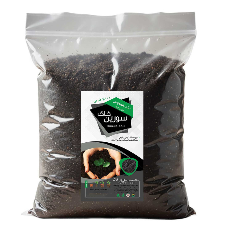 خاک هوموس سورین خاک مدل 4LTR وزن 2 کیلوگرم