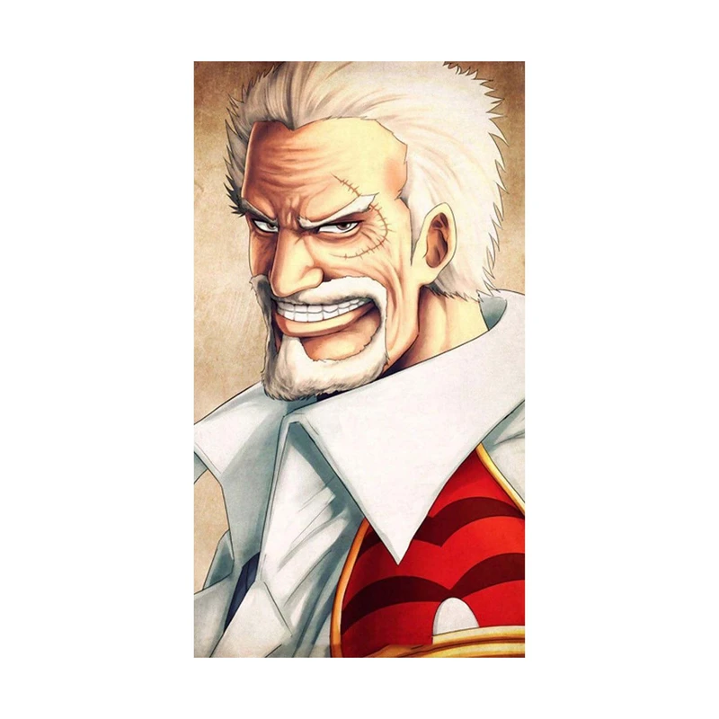 استیکر لپ تاپ و موبایل مدل انیمه طرح وان پیس مانکی دی گارپ One Piece Monkey D Garp کد 3668