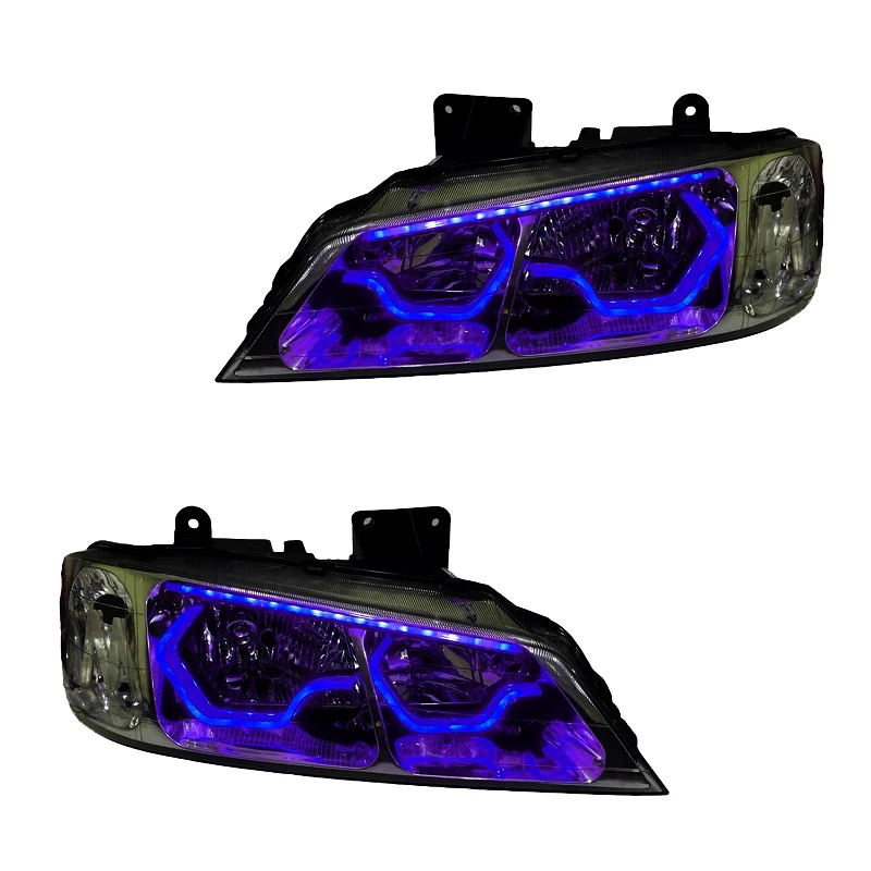 چراغ جلو خودرو گروه پژوهش صنعت مدرن مدل 3D-Hexa-Purp مناسب برای پژو پارس بسته دو عددی