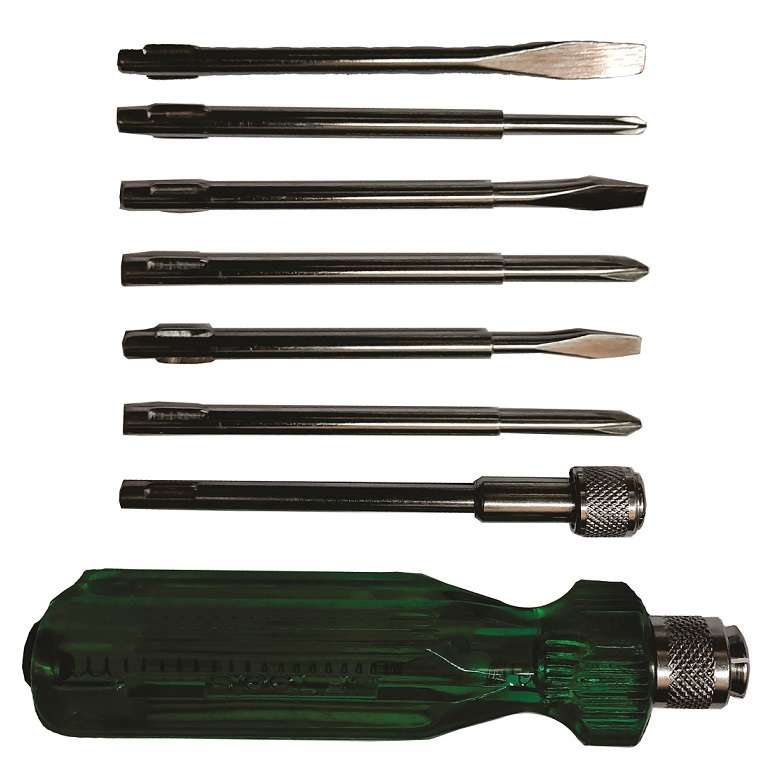 پیچ گوشتی و فازمتر مدل KH16 مجموعه 8 عددی