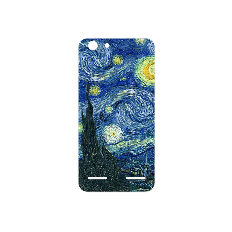 برچسب پوششی ماهوت مدل The Starry Night of van Gogh مناسب برای گوشی موبایل لنوو Vibe K5 Plus
