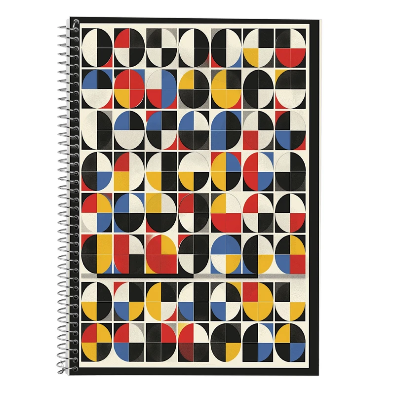 دفتر زبان 50 برگ مدوپد مدل سه خط طرح فانتزی کد DF13761