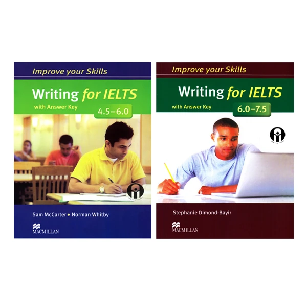 کتاب Improve Your Skills Writing For IELTS اثر Sam McCarter And Norman Whitby انتشارات الوندپویان دو جلدی