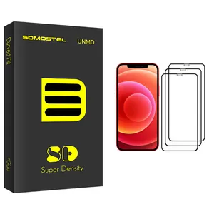 Somastel SD Glass Screen Protector For Apple iphone 12 mini Pack Of 3