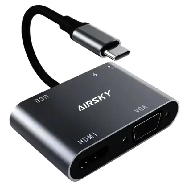 هاب 5 پورت USB-C ایراسکای مدل DJ-HC11