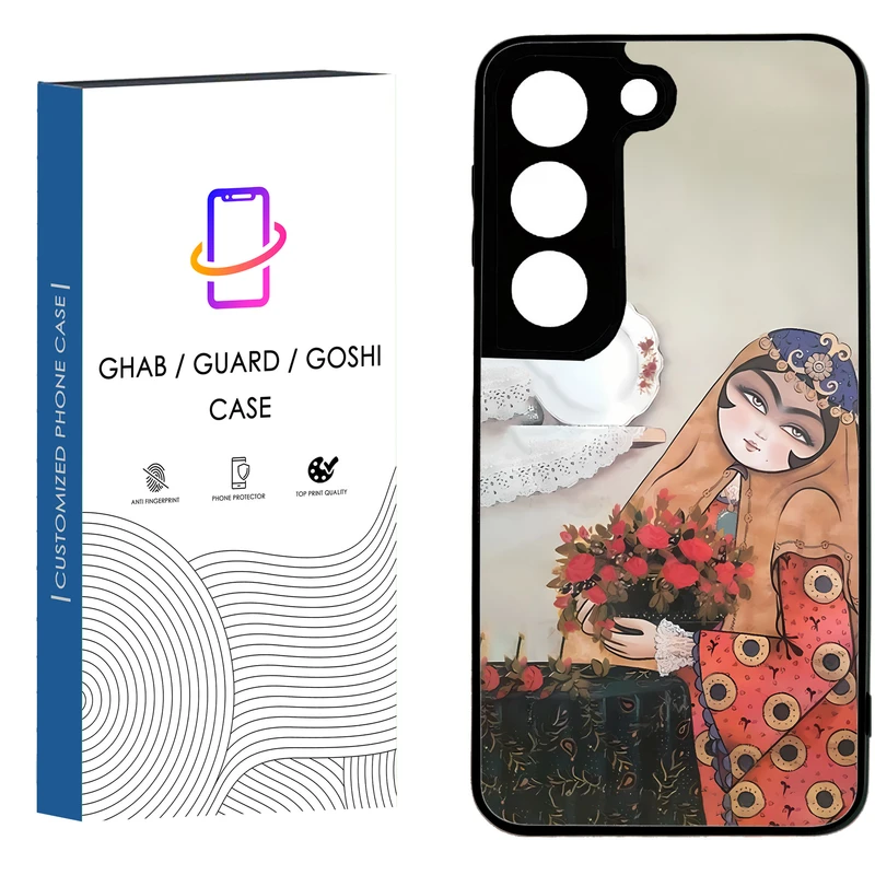 کاور قاب گارد گوشی طرح دخترانه کد 34 - TPU مناسب برای گوشی موبایل سامسونگ Galaxy S21 FE