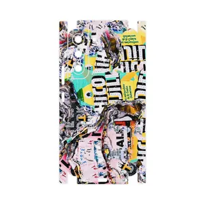 MAHOOT Collage of Teared Paper-FullSkin Cover Sticker for Samsung Galaxy S22 5G