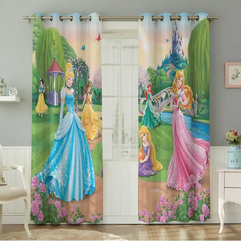 پرده نیروانا طرح کودک مدل مخمل کد 8562 سایز 140×280 سانتی متر