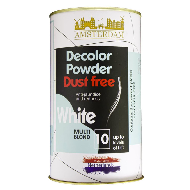 پودر دکلره آمستردام مدل dust free وزن 650 گرم