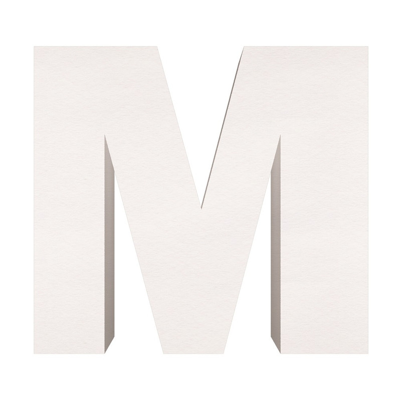 ماکت دکوری طرح حروف برجسته کد M-MEDIUM1