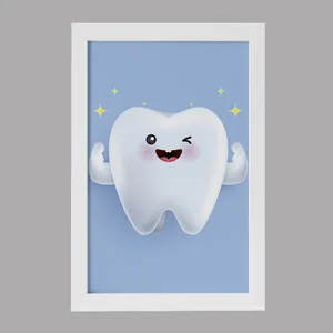 تابلو خندالو مدل دندان و دندان پزشکی کودکانه کد 36728