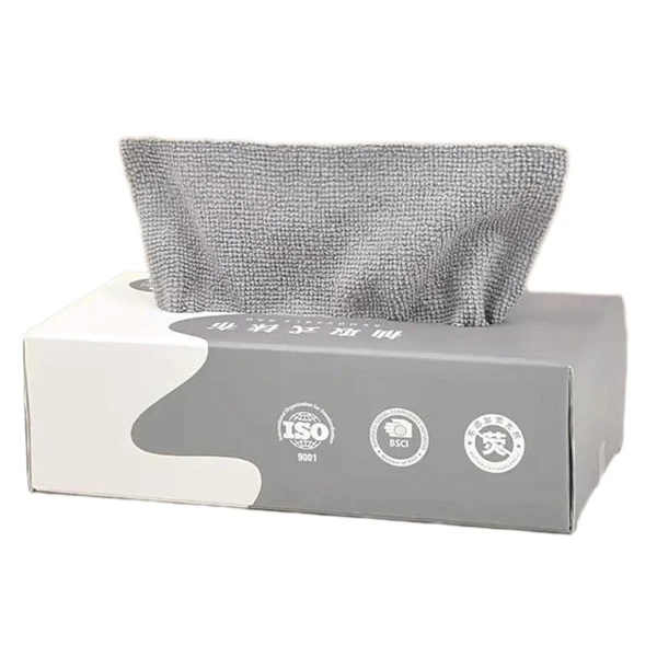 دستمال نظافت مدل حوله ای میکروفایبر مجموعه 20 عددی